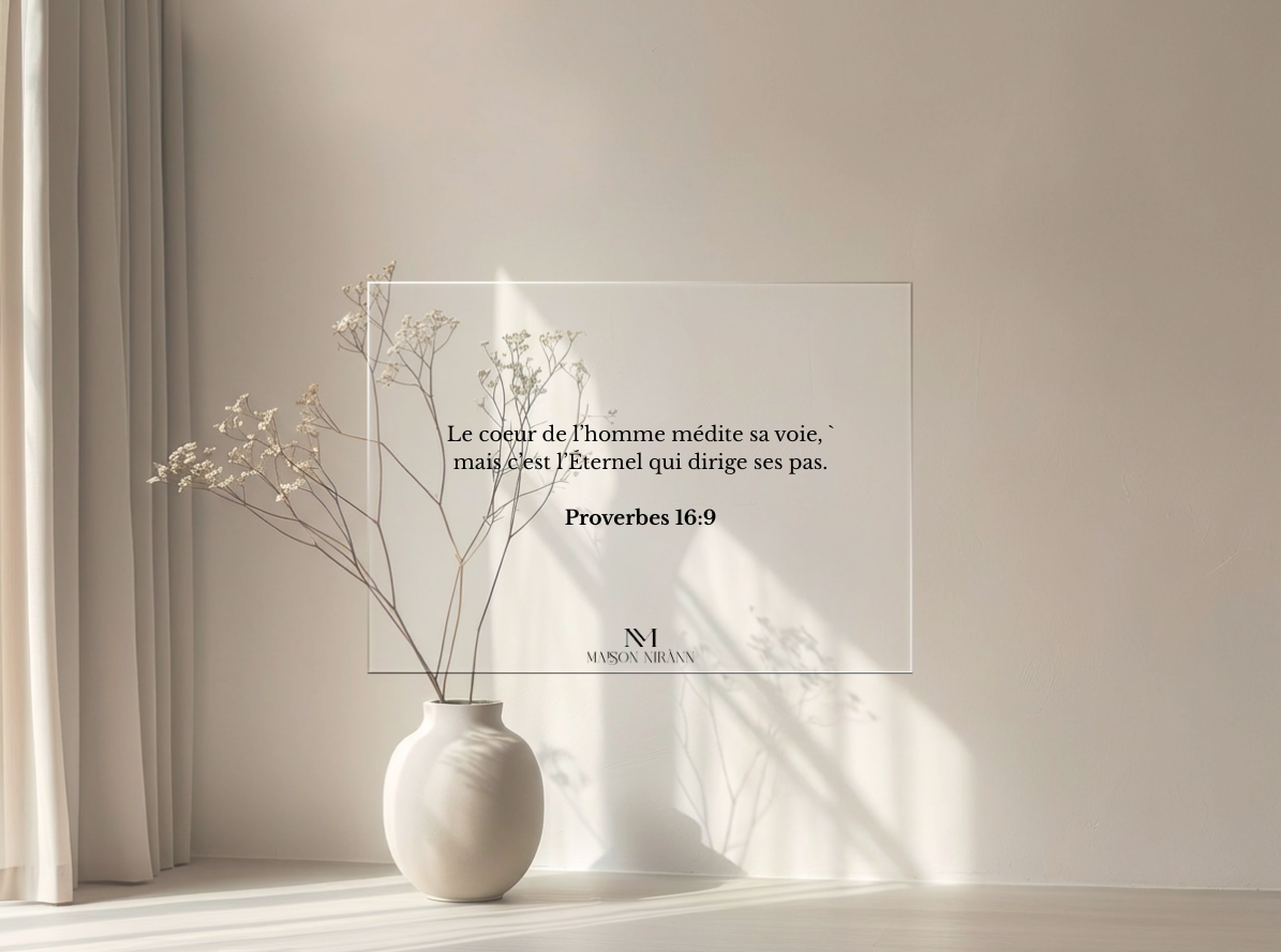 Proverbes 16:9