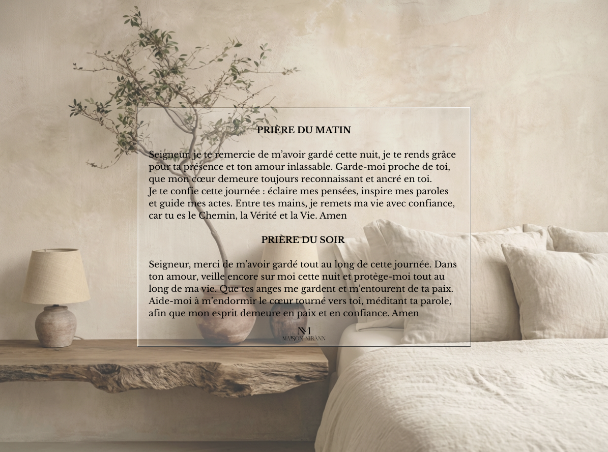 Prière du matin et soir